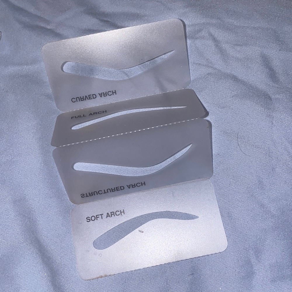 Eyebrow arch, shaper stencil makeup artist dance sport gymnastics Halloween